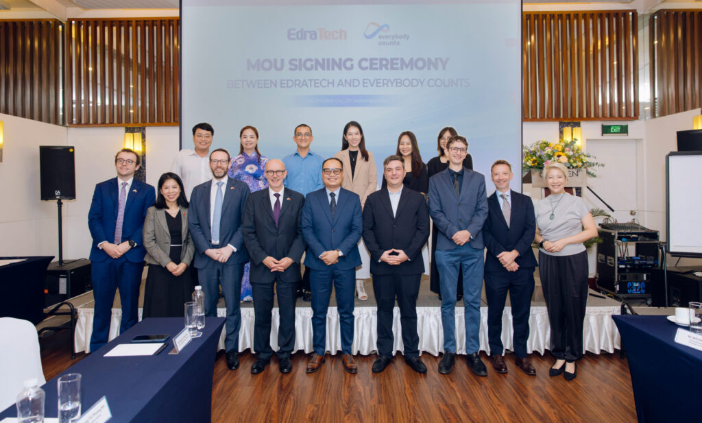 Lễ ký kết MOU giữa EdraTech - Everybody Counts